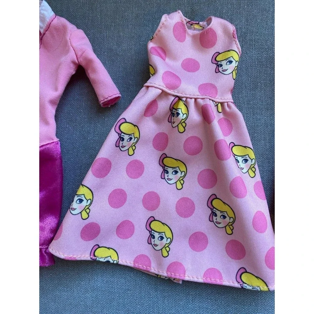 Barbie Doll Clothes Lot Of Three Dresses Pants Disney Pixar
